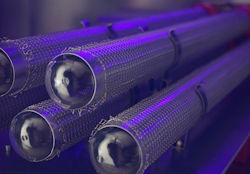 Ozonerzeugung mit UV-Licht als sanftere Alternative zur Korona-Entladung. Sanftere Ozonerzeugung mittels UV-Licht.