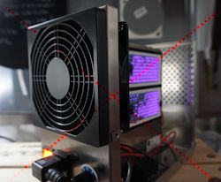 Ozongenerator zur Geruchsentfernung – Ozonbehandlungen können gesundheitliche Risiken verursachen und Materialien schädigen.
